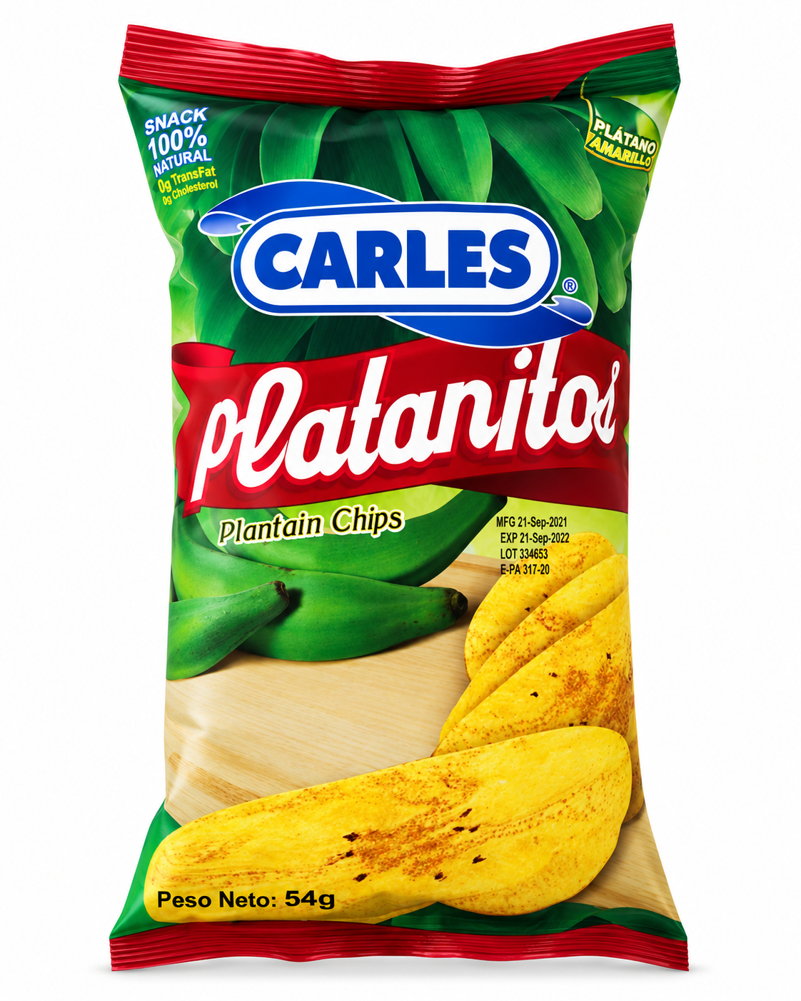 Carles Platanito sal 54g