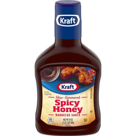 KRAFT BBQ SPICY HONEY 18OZ